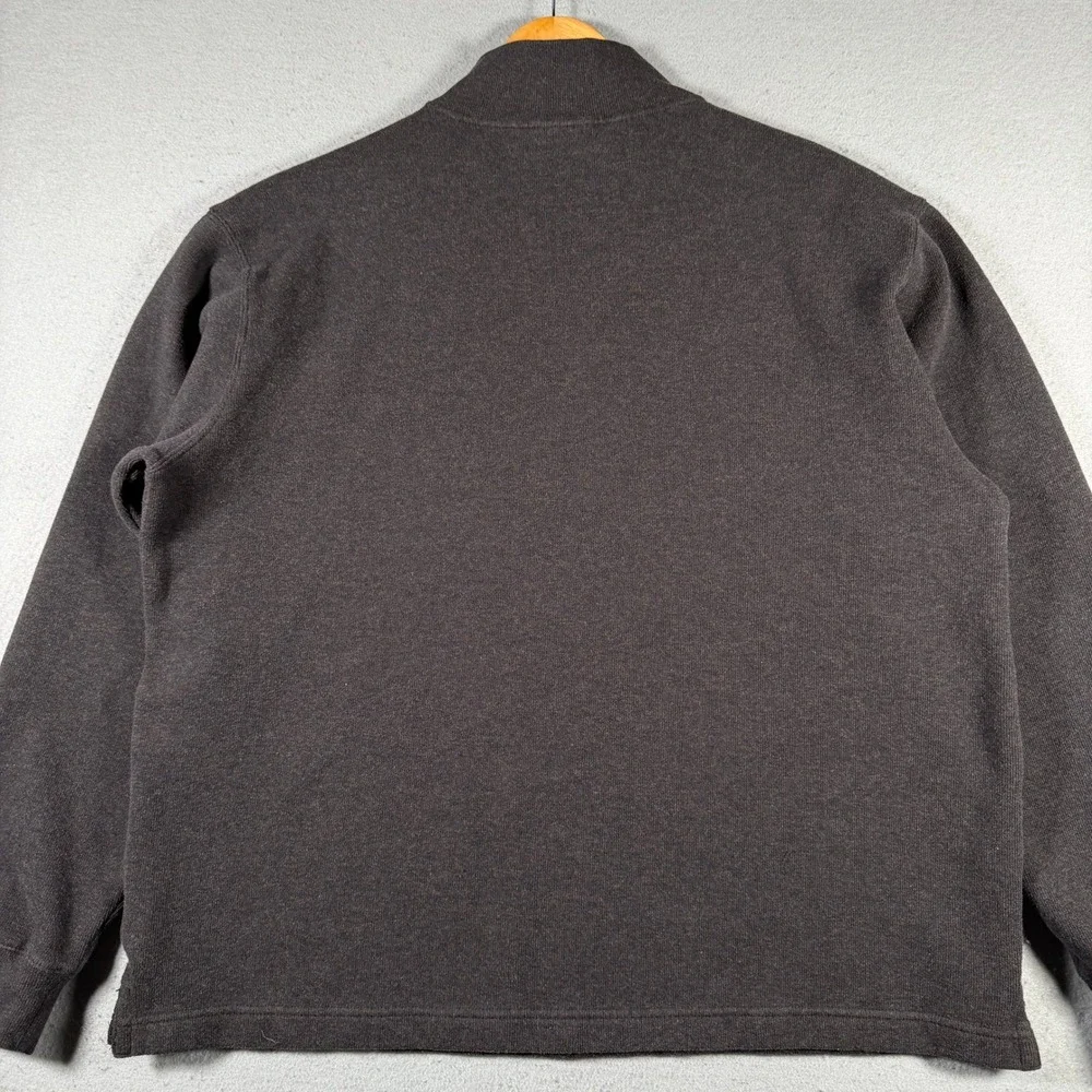 Rodd & Gunn Mens 3XL‎ 1/4 Zip Pullover 100% Australian Cotton Mud Brown SP0280